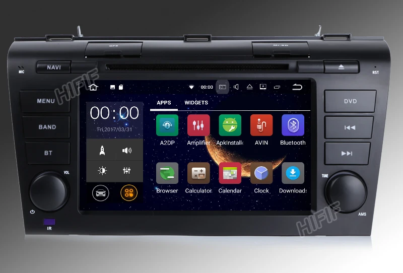 Cheap HIFIF Android 7.1.2 Quad Core Car DVD Player For Mazda 3 Mazda3 2004 2005 2006 2007 2008 2009 GPS Navigation Radio BT Stereo 2