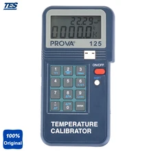 PROVA-125 11 различных типов термопары(K, J, E, T, R, S, N, L, U, B, C) Температурный калибратор