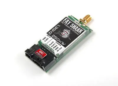 Fat Shark FSV2466 1G3 250mW VTX видео передатчик 1,3 GHz 8Ch видео 5V TX NTSC/PAL Fatshark