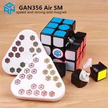 GAN 356 Air SM 3x3x3 with magnetic puzzle magic speed cube professional gans 356 professional cubo
