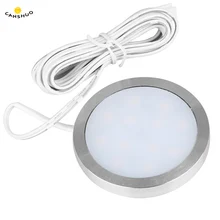 Ультра-яркий светодиодный светильник для шкафа, витрина, шкаф для шкафа, лампа для кухни, шайба, светильник для шкафа, ночной счетчик, светильник, лампы