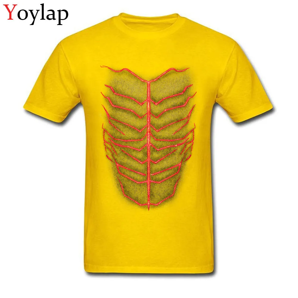 Volcanic Lava Shield O-Neck Mens T-Shirt Summer Fall Design Tops T Shirt Short Sleeve Fashion Cotton Fabric Funny Tee-Shirt yellow