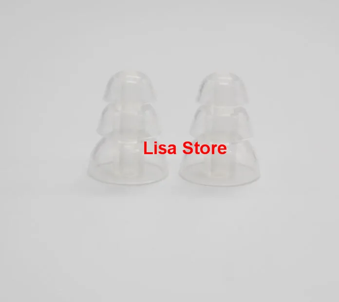 100pc 3 Layer earphone replacement Silicone Earbud