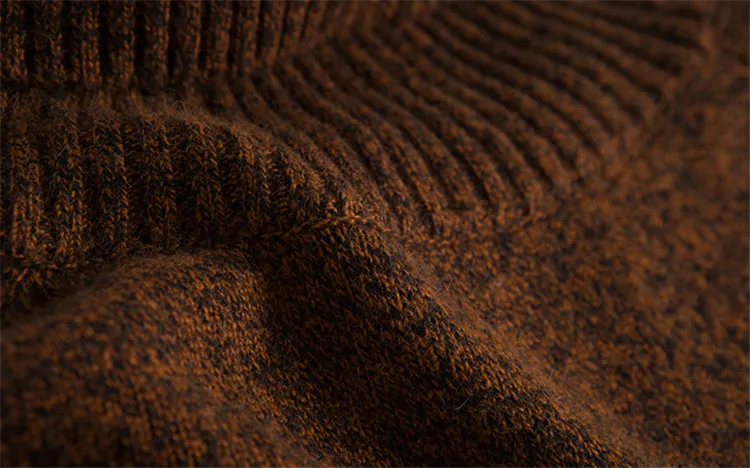 С кроличьим мехом blend Turtleneck Knit Женская мода неровный подол толстый свитер темно-зеленый 2 цвета один и более размер