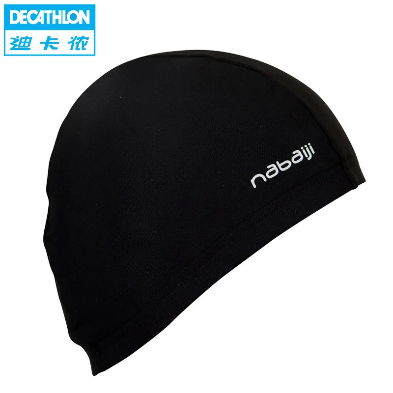 Decathlon bonnet de bain véritable lesbiennes mode casquette de drap de bouchon grand soleil bonnet de bain avec de longs cheveux nouvelle NABAIJI dans