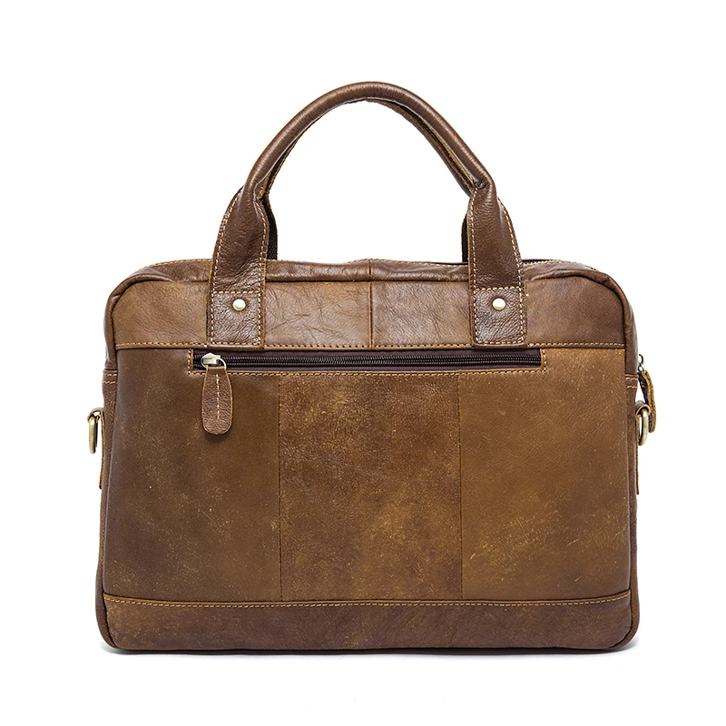 WESTAL Business Men Briefcase Bag Leather Laptop Bag Casual Men Shoulder bags Genuine Leather Bags Male Man Handbags Totes