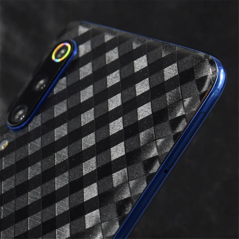 Phone Sticker For Xiaomi Mi Mi9 Mi 9 Mi 8 Lite A2 MiX3 Film Carbon Fiber Protective Sticker For Redmi Note 7 Redmi Note 5 6 Pro  (17)