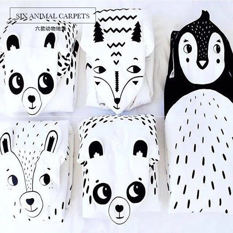 

6 Style Baby Play Game Mats Cartoon Carpet Rugs Mat Crawling Blanket Infant Game Pad Rug Floor Carpet For Kids Room Decoration