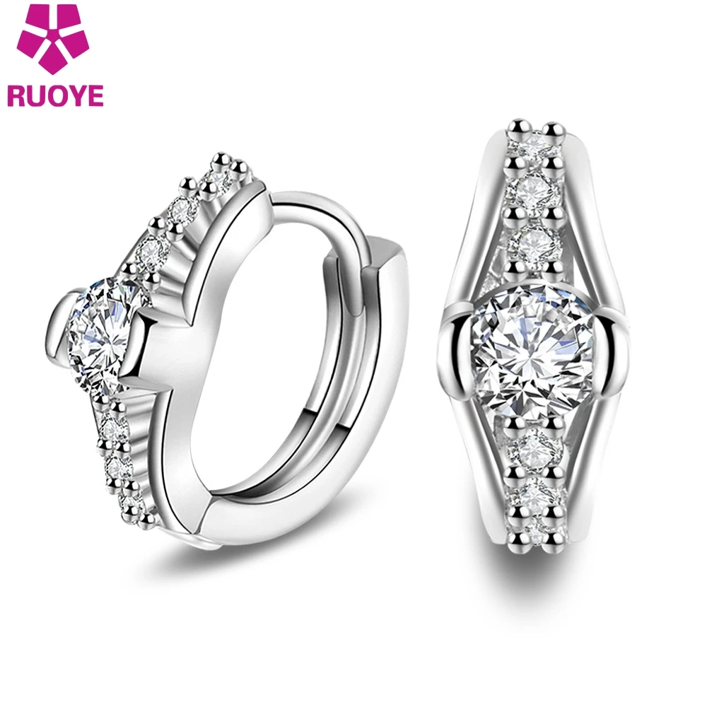 Buy RUOYE Fashion Women Stud Earring A Row High