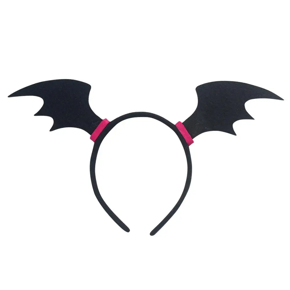 Headband Vampirina/платье; Летние платья без рукавов для девочек; детская одежда с рисунком Моаны; Vestido; праздничное платье принцессы; одежда для детей; DS9 - Цвет: Headband