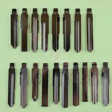 18 шт./лот складной ключ полнотипные автомобильные Болванка для ключа для мотоцикла замена головки ключа дистанционного ключа лезвие Средний слот B NO 41-60