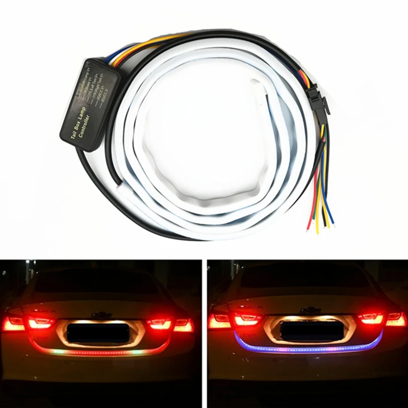 

Car styling LED Strip Lighting Rear Trunk Tail Light For Nissan qashqai tiida juke x-trail Infiniti q50 qx70 g35 fx37 fx35 qx60