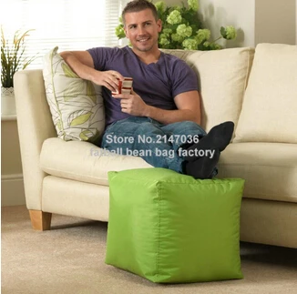 Сумка для кинотеатра стул куб ottomans beanbag кресло приклада ТВ шоу отдыха только