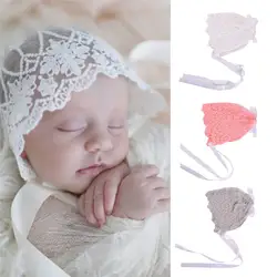 Малыши Hat для маленькой принцессы Вышивка Кепки для новорожденных девочек Чепчики кружевные аксессуары для малышей для новорожденных