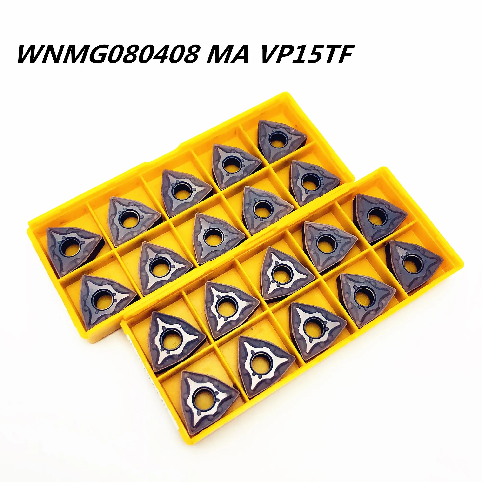 

Carbide insert WNMG080408 MA VP15TF external turning tool metal turning tool WNMG 080408 lathe tool milling machine CNC tool