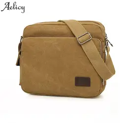 Aelicy мужчины сумка старинные crossbody сумки мужские холст сумки на плечо винтажные мужские Плечо Сумка Через Плечо для мужчин