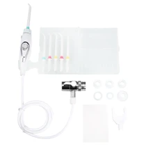 Стоматологический Flosser водный для рта уход за зубами очиститель 6 наконечники распылителя ирригатор для полости рта водный Flosser Портативный Стоматологический Ирригатор Flosser