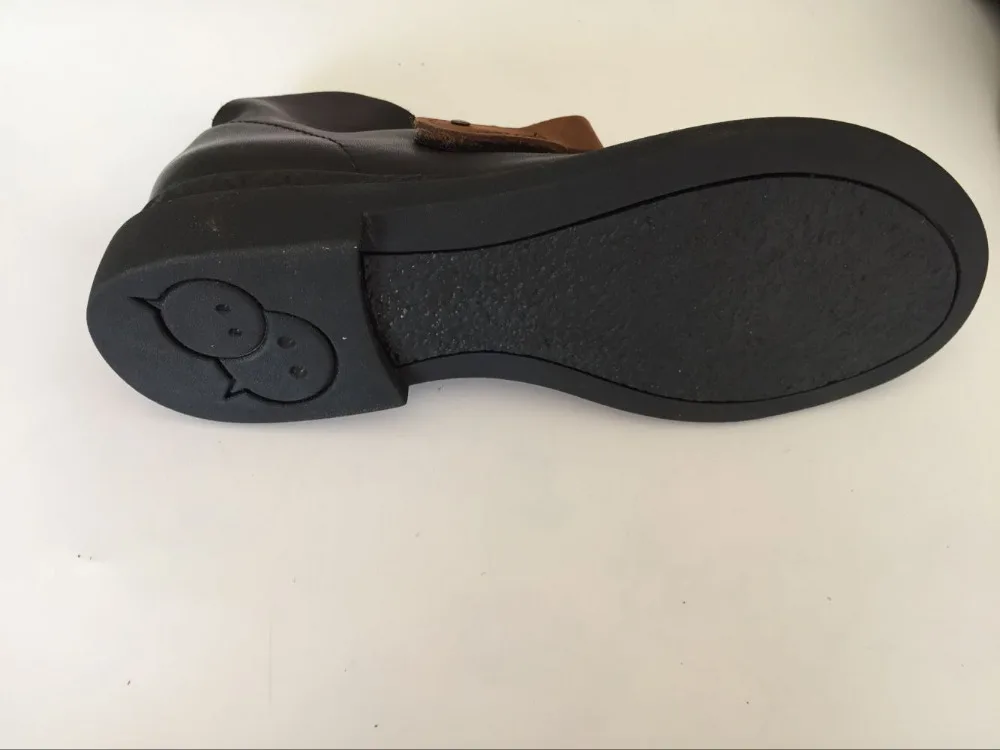 Careaymade Новые полусапожки реальные натуральная кожа женская обувь в байкерском