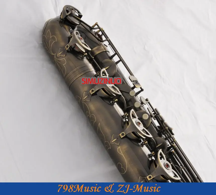 Профессиональный баритон саксофон античный Eb sax Low A немецкий мундштук|baritone