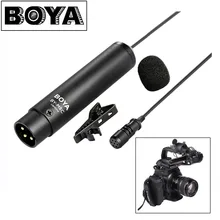 BOYA XLR выход конденсаторный микрофон BY-M8C M8C для Canon Sony, Panasonic видеокамеры зум аудиозаписывающие устройства