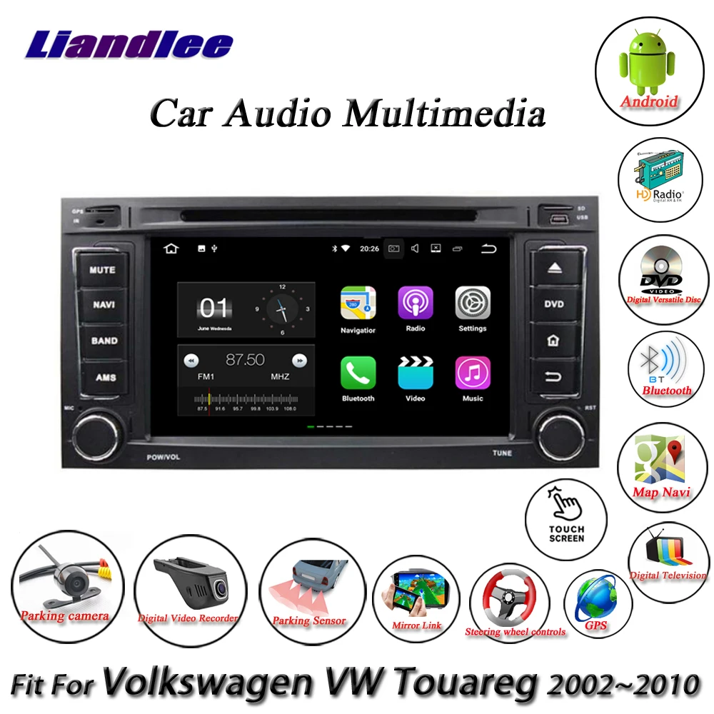 Discount Liandlee Car Android System For Volkswagen VW Touareg 2002~2010 Radio CD DVD Player GPS Nav Navi Navigation HD Screen Multimedia 2