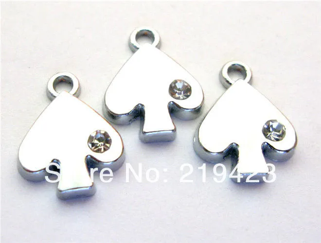 50pcs SH140 Heart 15x11mm Zinc alloy DIY Hang Charms Pendands Jewelry accessories Fit cellphone