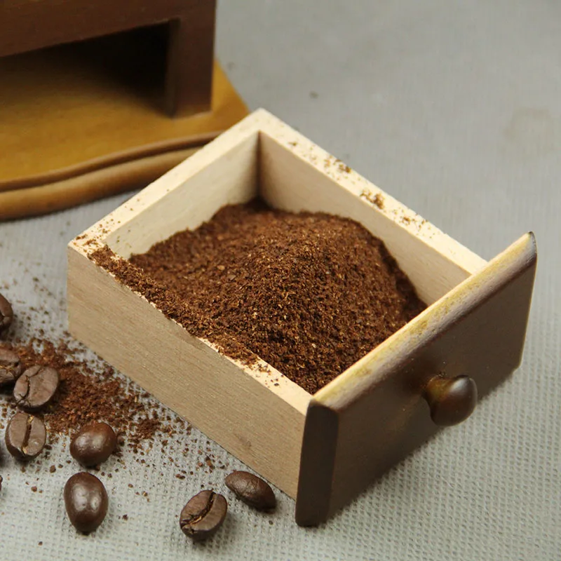 Novel Coffee Spice Grinder Hand Grinding Machine Handle Crank Roller Drive Grain Burr Mill Tools Shipping | Дом и сад