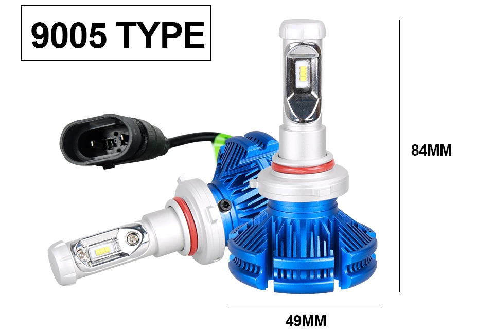 LED H4 H7 Car Headlight Bulbs H11 H1 H3 9005HB3 9006HB4 50W 12000lm Lampada Led Carro H8 H9 ZES Chip 6000K Ampoule Led Voiture (17)