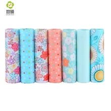 Shuanshuo Tissus, хлопковая ткань, Лоскутная Ткань, Цветочная серия, жир, четверть пряди, ткань для шитья, кукольные ткани, 40*50 см, 7 шт./лот