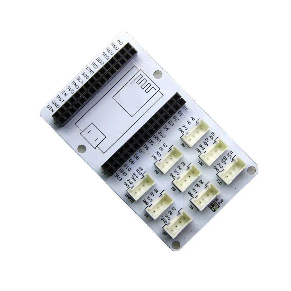 

White expansion board Grove Base Shield development board expansion module