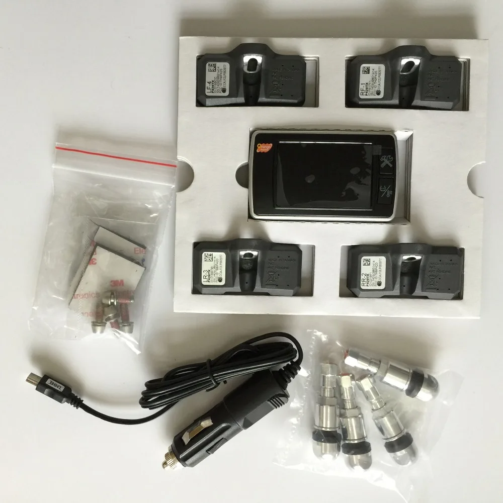 Udricare Orange TPMS P409S автомобильные системы мониторинга давления в шинах 4 внутренних