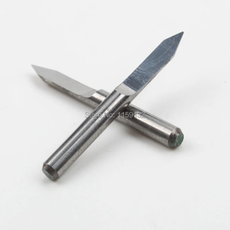 

10Pcs Solid 45 Degree 0.2mm Carbide Engraving Bits CNC Router Tool V-shape