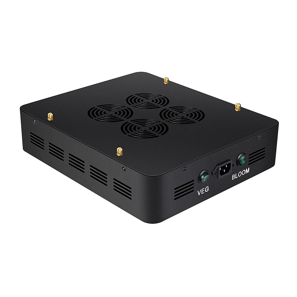 1200 Watt Grow Light for Plants Veg and Bloom with 10W Dual Chip Beads and X2 Lens Powerful Growing Effect in Greenhouse