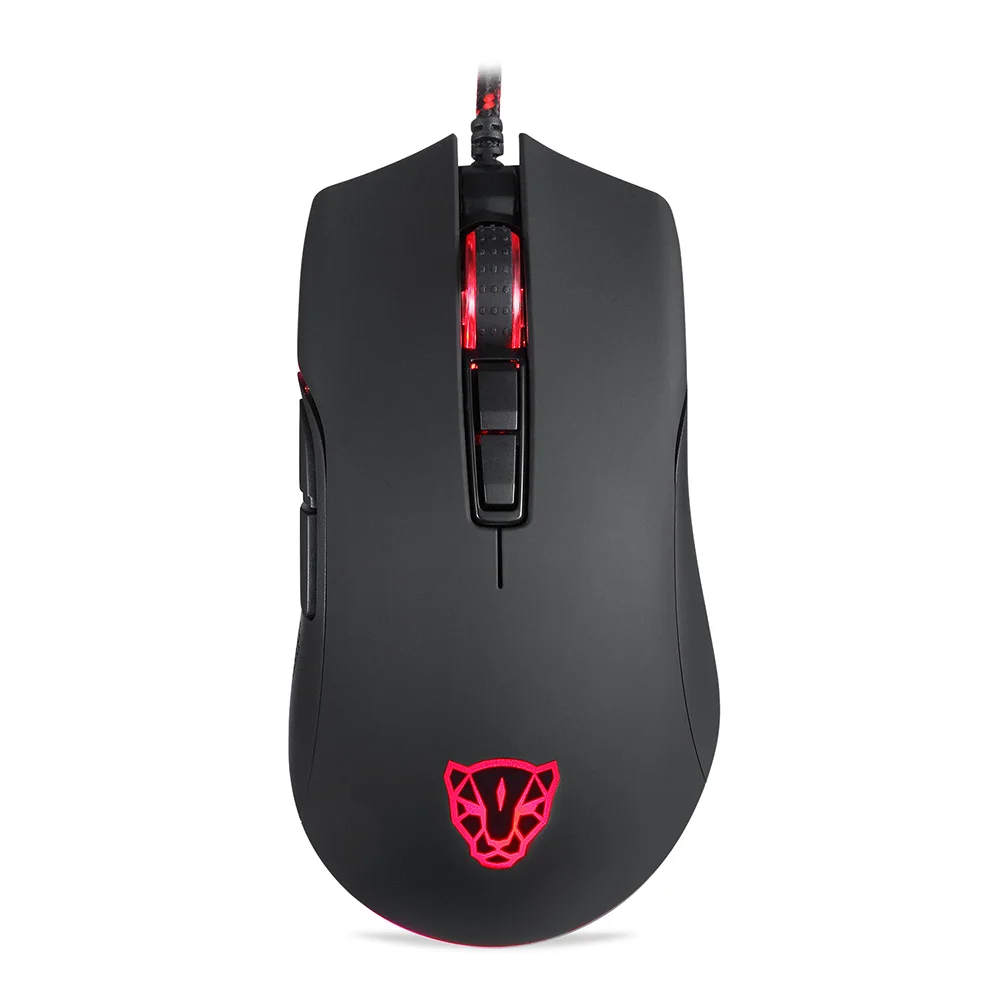 Motospeed V70 оригинальная игровая мышь RGB 12000 точек/дюйм 7 клавишная PMW3360 двигатель 250IPS