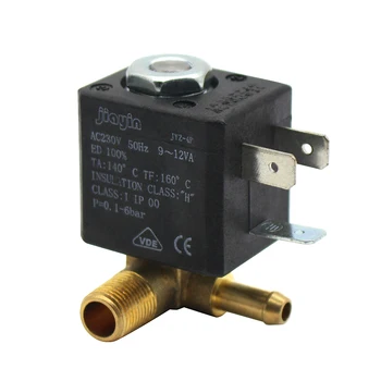 

JYZ-4P Normally Closed Cannula 3mm N/C 2/2 Way AC 230V G1/8' Brass Steam Air Generator Water Solenoid Valve Coffee Makers