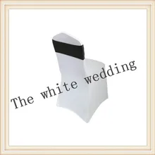 100 спандекс крышка стула sretch группа с алмазной пряжкой/спандекс группа для свадьбы