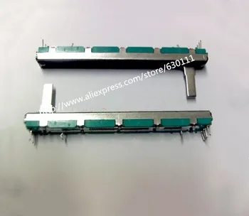 

Free shipping 10pcs Potentiometer B10K Original Potentiometer mixer fader B10K 75MM B10KX2--