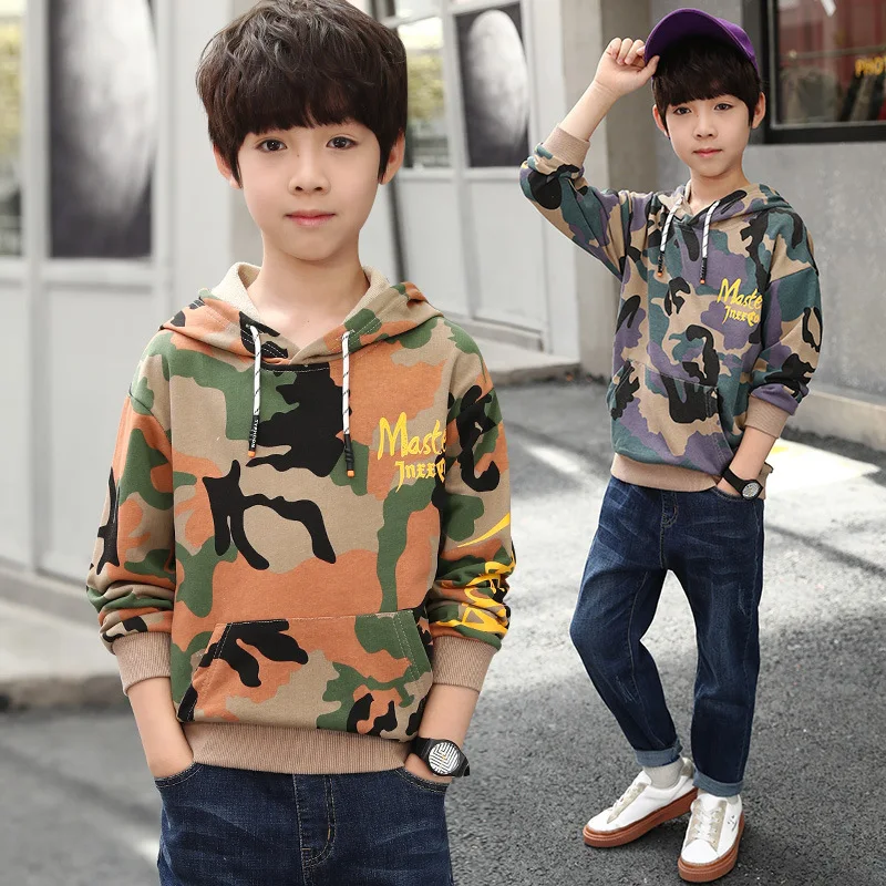 Teenager Boy Sports Suits Autumn Long Sleeve Hooded Print Sweatshirt + Pant 2pcs Tracksuit Brand Children Clothing Big Boys 9 14 Teenager Boy Sports Suits Autumn Long Sleeve Hooded Print Sweatshirt + Pant 2pcs Tracksuit Brand Children Clothing Big Boys 9 14