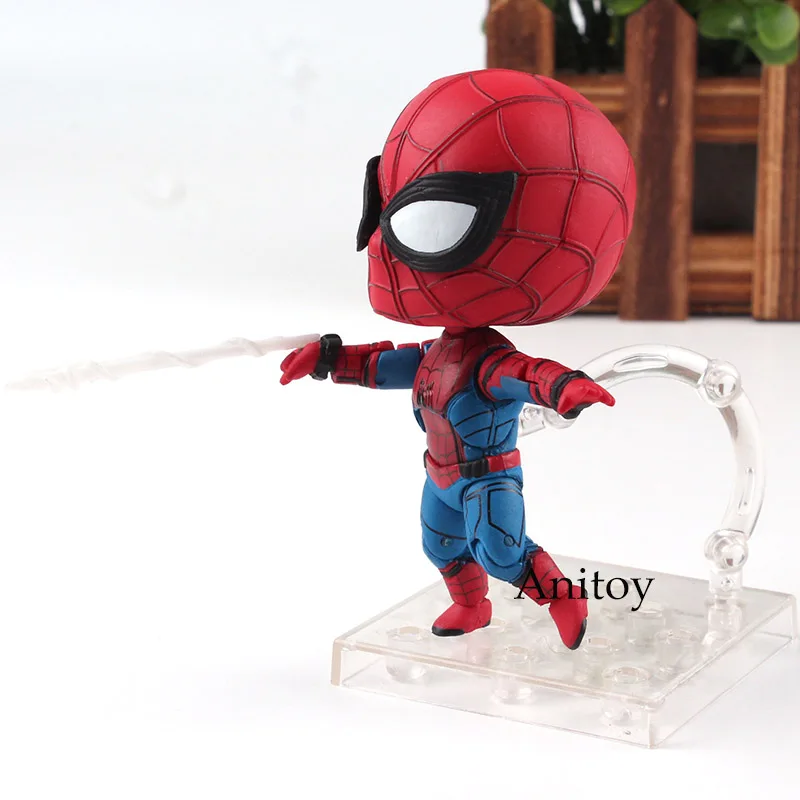 Nendoroid 781 Marvel игрушки Человек-паук возвращение домой фигурка Человек-паук фигурка ПВХ Коллекционная модель игрушки для мальчиков