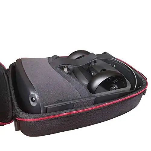 VR Headset and Quest Controllers Impact Protection All-in-one VR Gaming Headset Storage Box for Oculus Quest