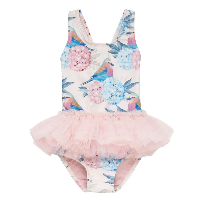 Baby Girls Unicorn Tutu Swimsuit Cute Babies Swimming Costume Toddlers Swimwear