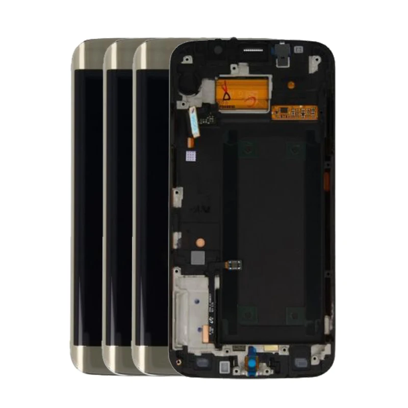 Для samsung Galaxy S6 Edge Plus G928 G928F ЖК-дисплей+ сенсорный экран дигитайзер в сборе с рамкой