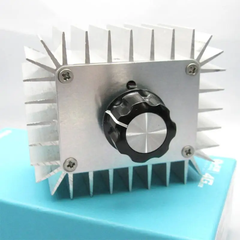 AC 220V 5000W SCR Voltage Regulator Controller LED Dimming Dimmers Thermostat Electronic Regulator SCR Module