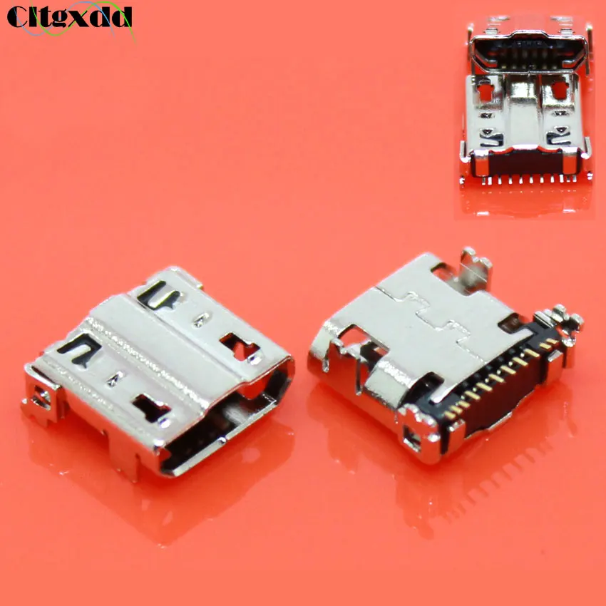 cltgxdd 10100pcs Micro USB jack charging port connector for Samsung