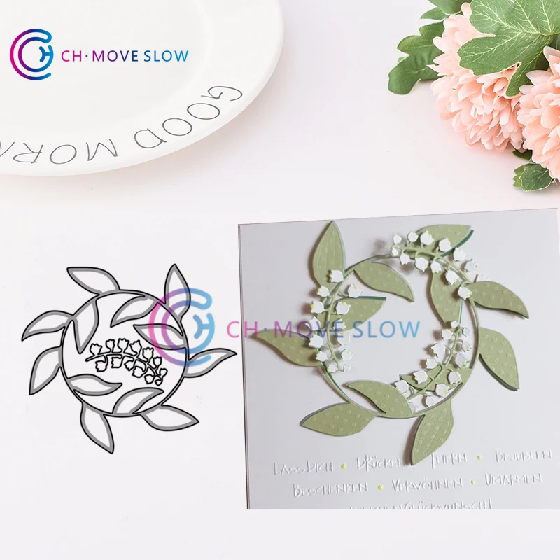 

2019 New Arrival CH Six Leaves New Design Craft Metal Cutting Dies Scrapbooking Album DIY Paper Card Craft Embossing Die