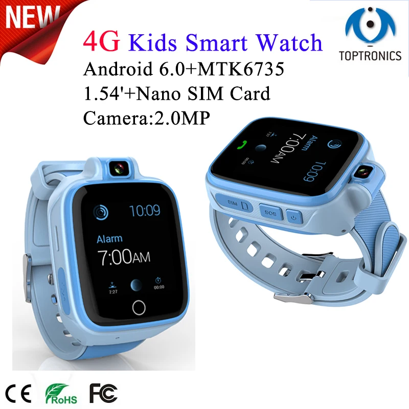 4G горячая Распродажа 2018 Детские умные часы с Умной сигнализацией 2MP камера wifi gps трекер Детские умные часы детский безопасный монитор