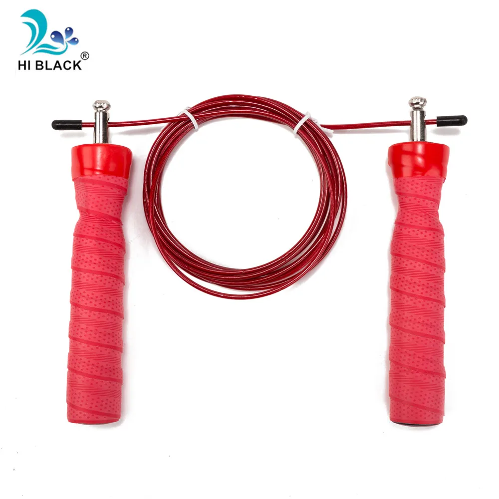 HI BLACK Metal bearing rope skipping Crossfit Gym single Jump Rope