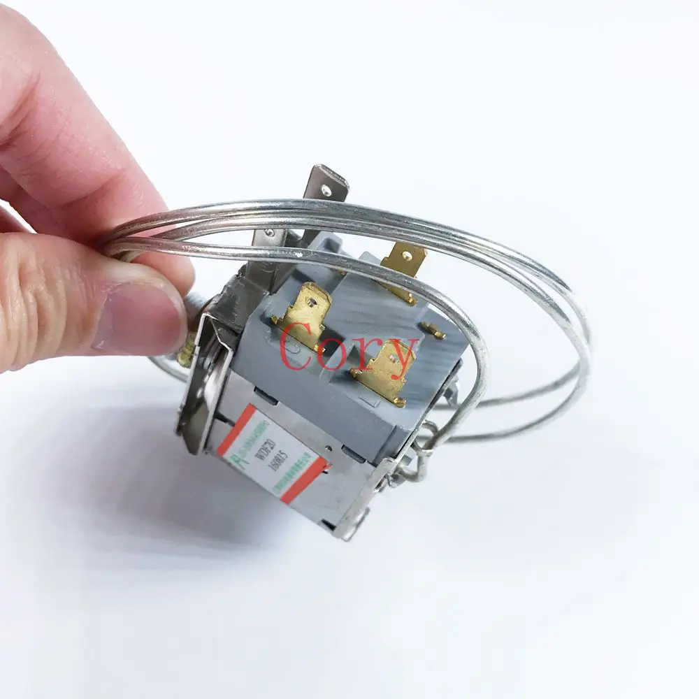 AC 220-250V Volt 5A 3-polig Kühlschrank Temperaturregelung Thermostat AC 220-250V Volt 5A 3-polig Kühlschrank Temperaturregelung Thermostat