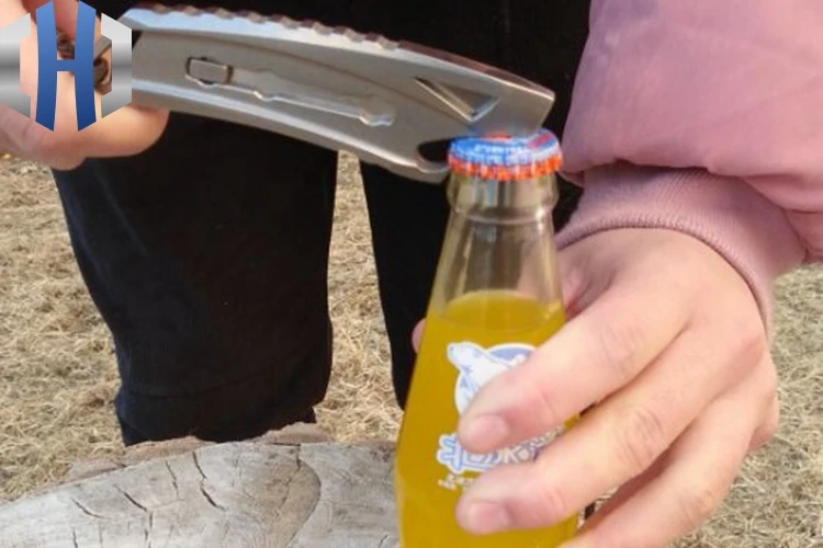 Изогнутый нож титановый резак для резки металла обои EDC снос Экспресс-коробка конверт открытая бутылка многофункциональные инструменты