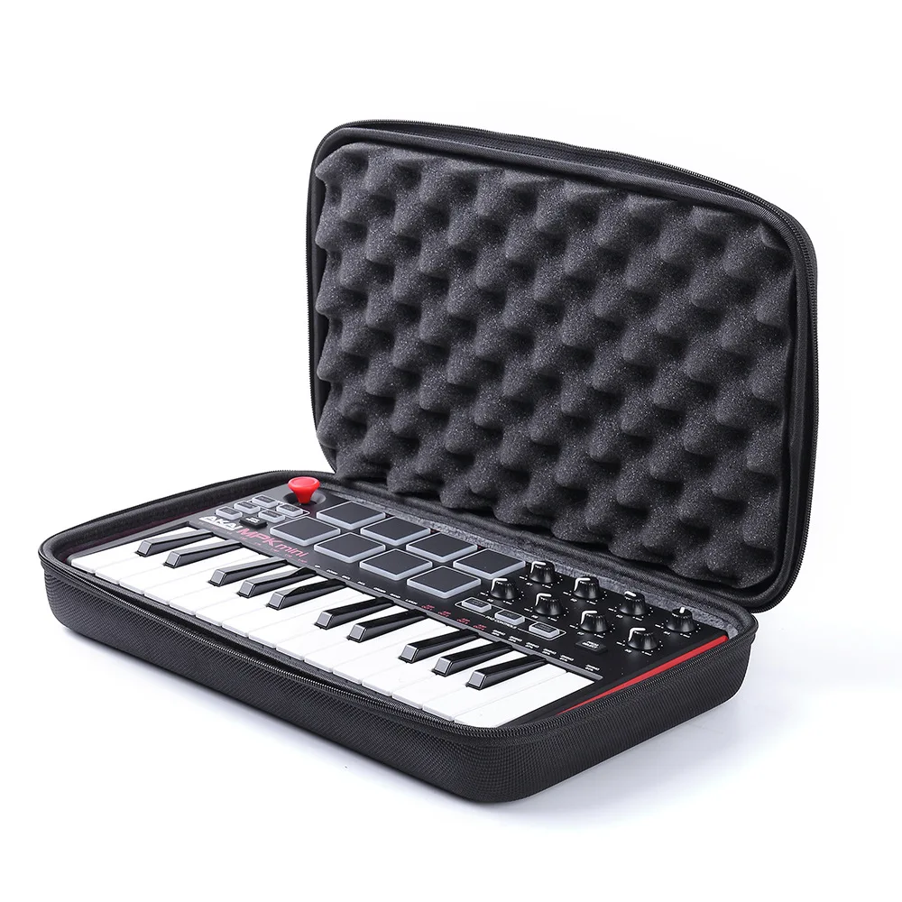 Дорожный Жесткий Чехол для Akai Professional MPK Mini MKII | 25 клавишный Ультрапортативный USB MIDI